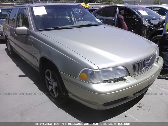 YV1LT56D2X2583997 - 1999 VOLVO S70 GOLD photo 1