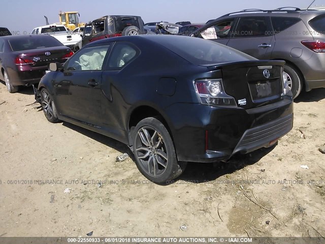 JTKJF5C75FJ001309 - 2015 TOYOTA SCION TC 黑色 照片 3