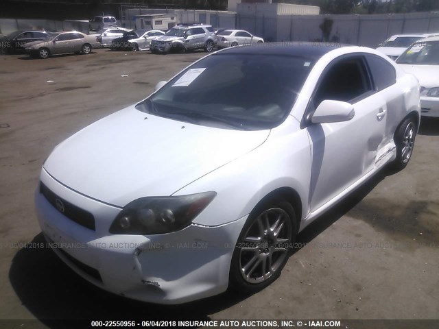 JTKDE167480259219 - 2008 TOYOTA SCION TC 白色 照片 2