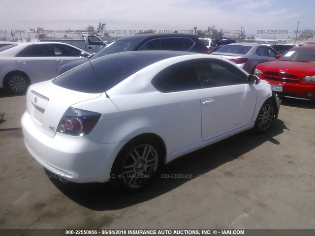 JTKDE167480259219 - 2008 TOYOTA SCION TC 白色 照片 4
