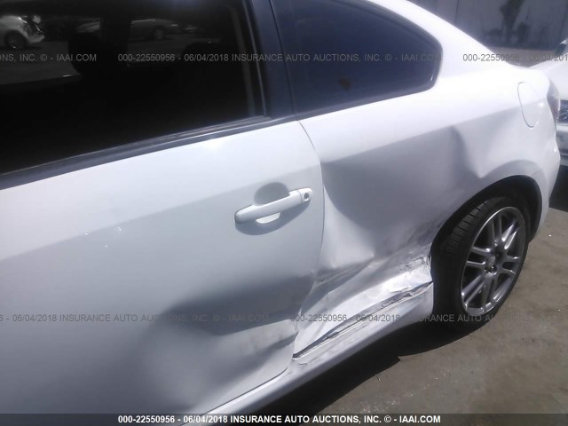 JTKDE167480259219 - 2008 TOYOTA SCION TC 白色 照片 6