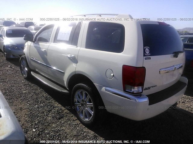 1A8HX58237F555977 - 2007 CHRYSLER ASPEN LIMITED WHITE photo 3