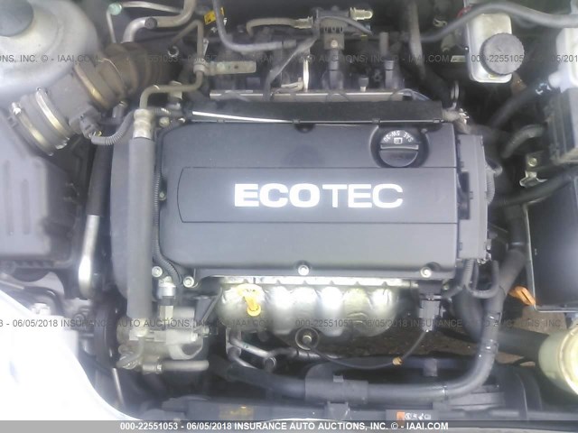 KL1TD5DEXBB188884 - 2011 CHEVROLET AVEO LS/LT 银色 照片 10