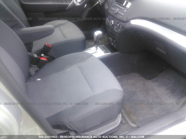 KL1TD5DEXBB188884 - 2011 CHEVROLET AVEO LS/LT 银色 照片 5