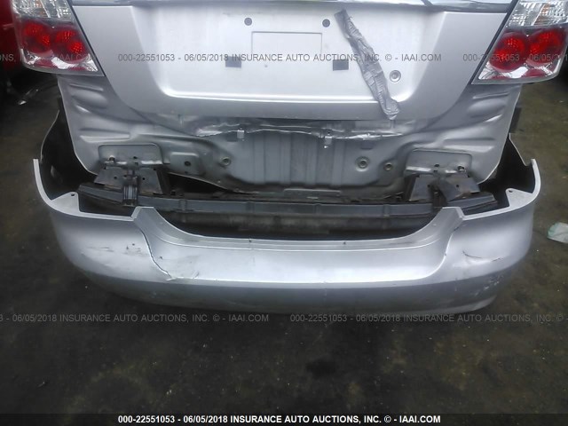 KL1TD5DEXBB188884 - 2011 CHEVROLET AVEO LS/LT 银色 照片 6