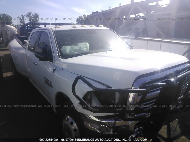 3C63RRHL2FG612962 - 2015 RAM 3500 SLT WHITE photo 1