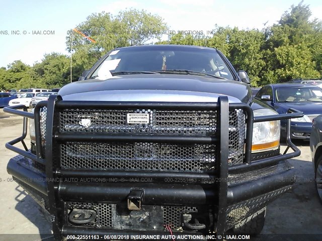 1D7KS28C16J133453 - 2006 DODGE RAM 2500 ST/SLT 黑色 照片 6