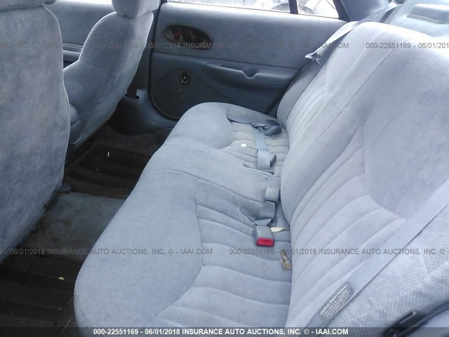 1G3WH52M8VF337780 - 1997 OLDSMOBILE CUTLASS SUPREME SL 蓝色 照片 8