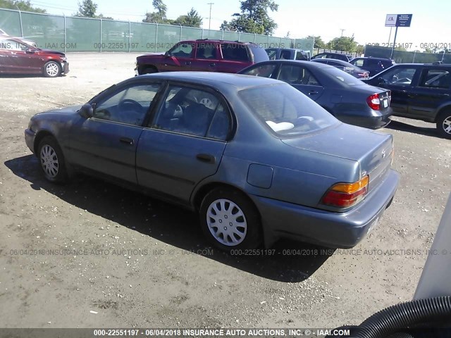 2T1AE09B2RC082164 - 1994 TOYOTA COROLLA LE/DX BLUE photo 3