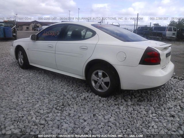 2G2WP552081167069 - 2008 PONTIAC GRAND PRIX WHITE photo 3