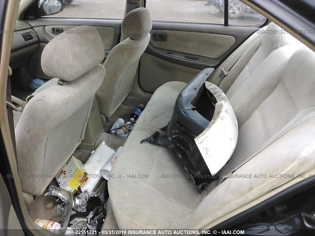 1N4DL01DXWC262339 - 1998 NISSAN ALTIMA XE/GXE/SE/GLE BLACK photo 8