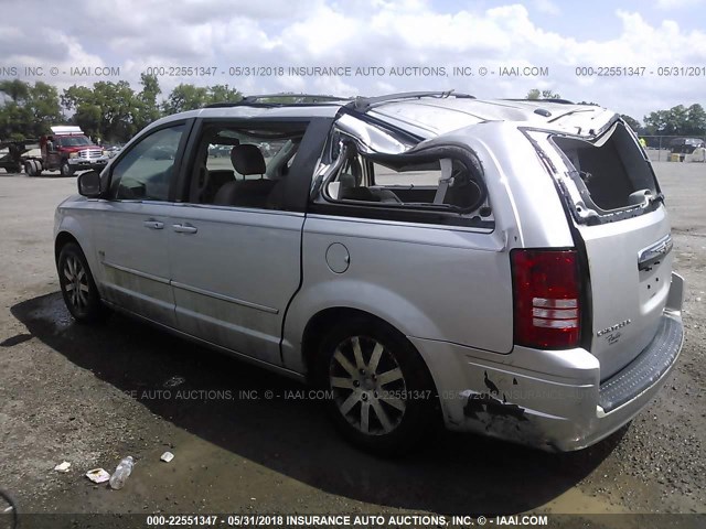 2A8HR54149R675810 - 2009 CHRYSLER TOWN & COUNTRY TOURING SILVER photo 3