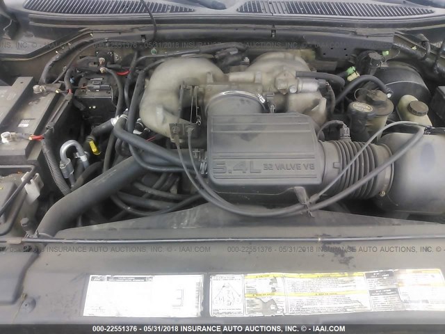 5LMFU28R42LJ02148 - 2002 LINCOLN NAVIGATOR GREEN photo 10