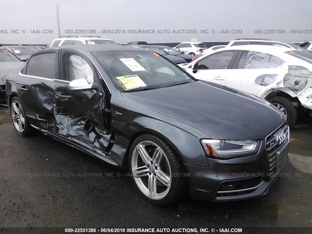 WAUBGAFL8FA069918 - 2015 AUDI S4 PREMIUM PLUS GRAY photo 1