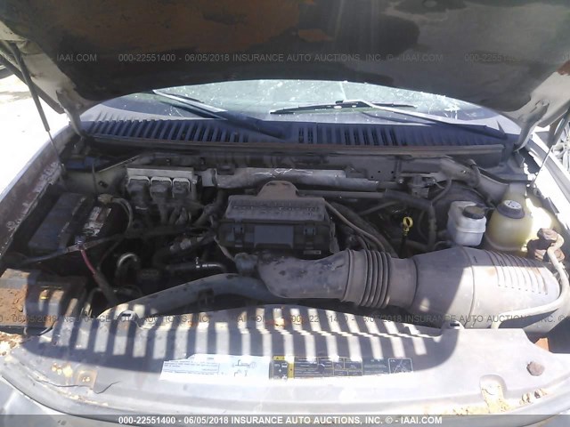 5LMFU27516LJ17646 - 2006 LINCOLN NAVIGATOR SILVER photo 10