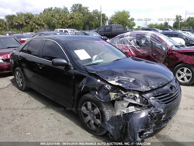 4T1BE46K27U121587 - 2007 TOYOTA CAMRY NEW GENERAT CE/LE/XLE/SE BLACK photo 1
