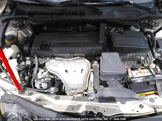 4T1BE46K27U121587 - 2007 TOYOTA CAMRY NEW GENERAT CE/LE/XLE/SE BLACK photo 10