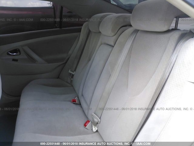 4T1BE46K27U121587 - 2007 TOYOTA CAMRY NEW GENERAT CE/LE/XLE/SE BLACK photo 8