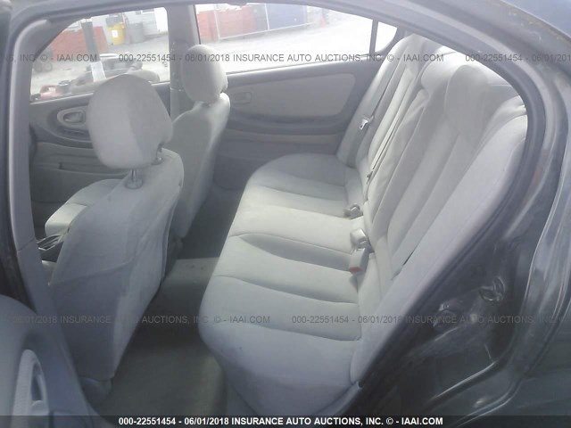 JN1CA31D1YT508858 - 2000 NISSAN MAXIMA GLE/GXE/SE GRAY photo 8