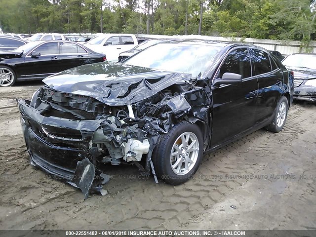 1G11A5SA5DU139939 - 2013 CHEVROLET MALIBU LS 黑色 照片 2