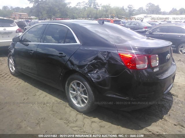 1G11A5SA5DU139939 - 2013 CHEVROLET MALIBU LS 黑色 照片 3