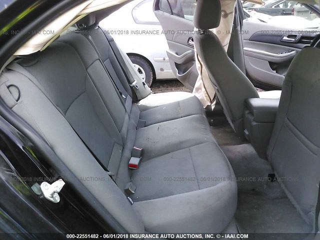 1G11A5SA5DU139939 - 2013 CHEVROLET MALIBU LS 黑色 照片 8