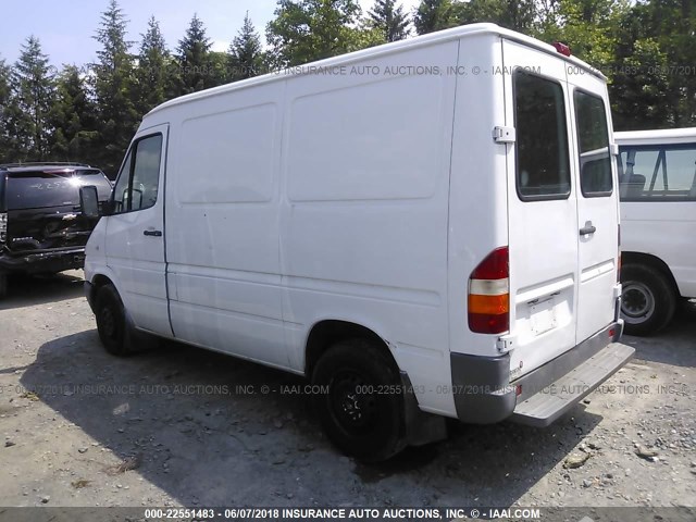 WD2PD144345630835 - 2004 SPRINTER 2500 SPRINTER  WHITE photo 3