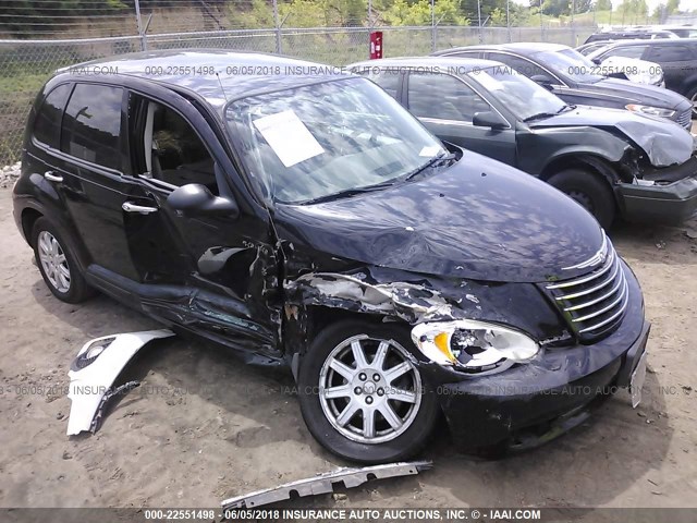 3A4FY58B26T351780 - 2006 CHRYSLER PT CRUISER TOURING BLACK photo 1