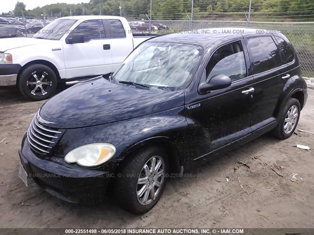 3A4FY58B26T351780 - 2006 CHRYSLER PT CRUISER TOURING BLACK photo 2