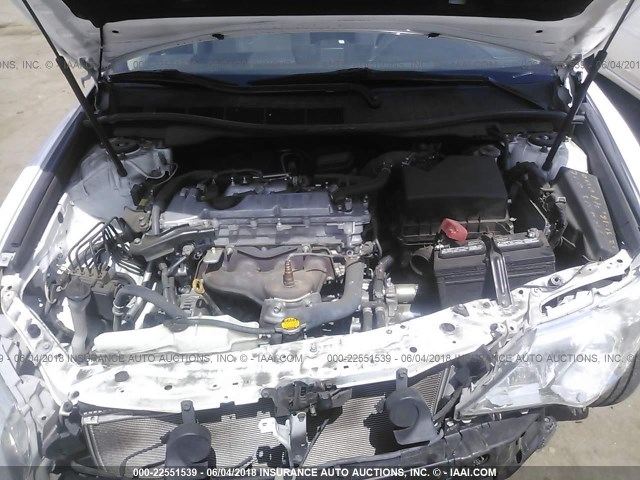 4T1BF1FK8EU421126 - 2014 TOYOTA CAMRY L/SE/LE/XLE 白色 照片 10