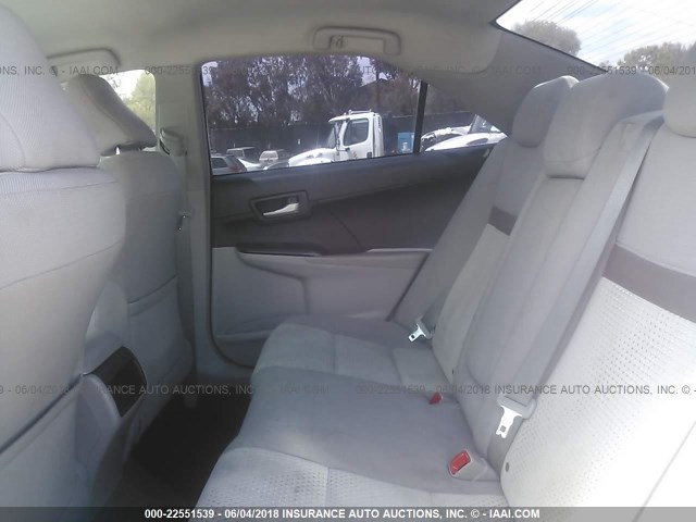 4T1BF1FK8EU421126 - 2014 TOYOTA CAMRY L/SE/LE/XLE 白色 照片 8