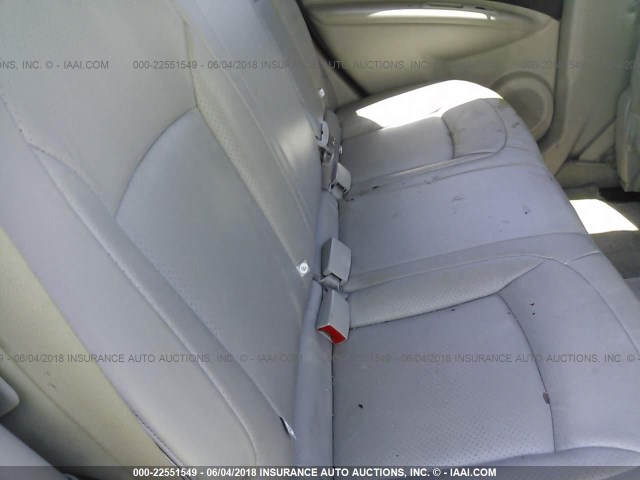 JN8AS5MT9BW186237 - 2011 NISSAN ROGUE S/SV/KROM WHITE photo 8