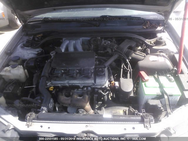 2T1CF22P1XC108340 - 1999 TOYOTA CAMRY SOLARA SE/SLE ვერცხლისფერი ფოტო 10