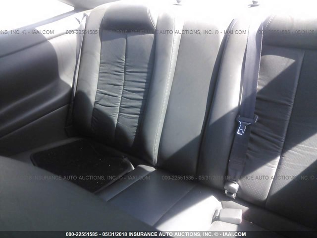 2T1CF22P1XC108340 - 1999 TOYOTA CAMRY SOLARA SE/SLE ვერცხლისფერი ფოტო 8