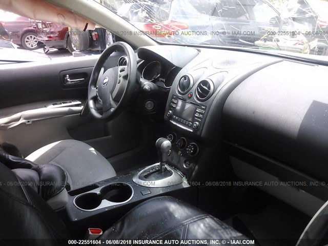 JN8AS5MT4CW280981 - 2012 NISSAN ROGUE S/SV SILVER photo 5