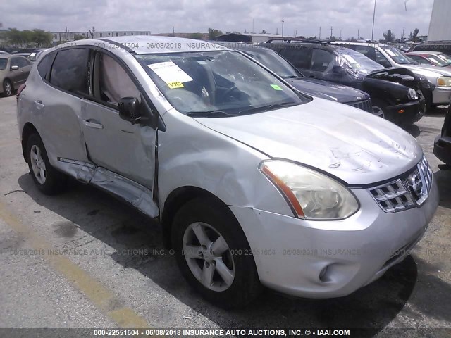 JN8AS5MT4CW280981 - 2012 NISSAN ROGUE S/SV SILVER photo 6