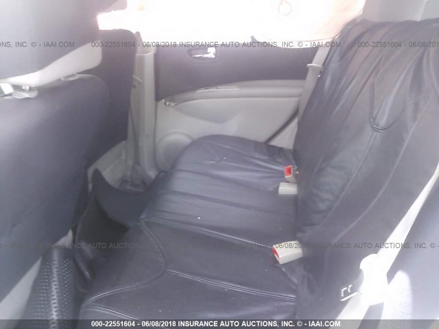 JN8AS5MT4CW280981 - 2012 NISSAN ROGUE S/SV SILVER photo 8