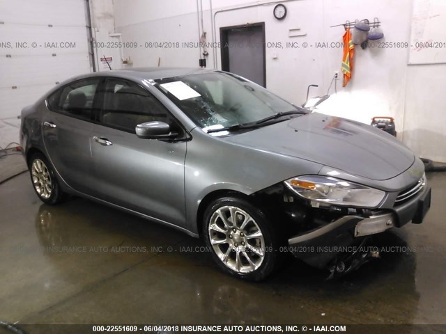 1C3CDFCA7DD714557 - 2013 DODGE DART LIMITED/R/T GRAY photo 1