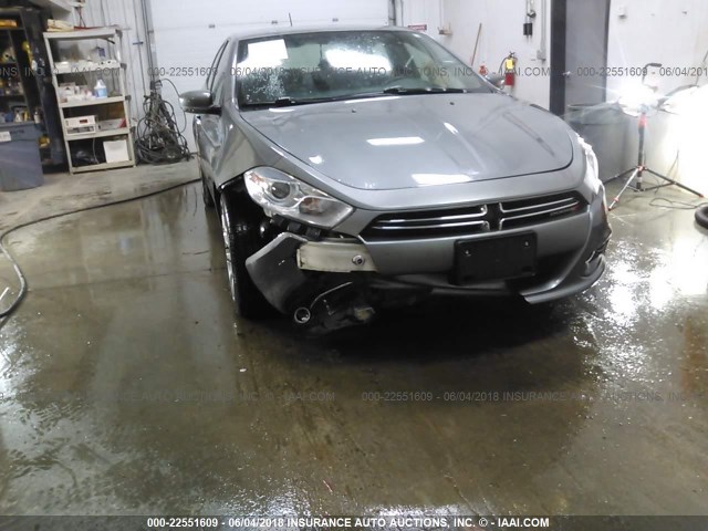 1C3CDFCA7DD714557 - 2013 DODGE DART LIMITED/R/T GRAY photo 6