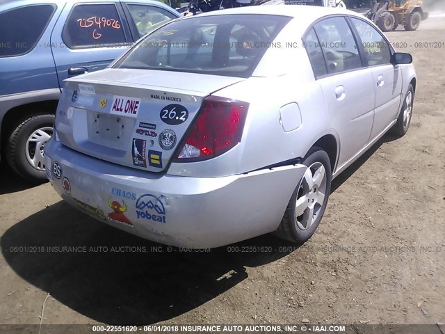 1G8AL55F36Z154660 - 2006 SATURN ION LEVEL 3 SILVER photo 6