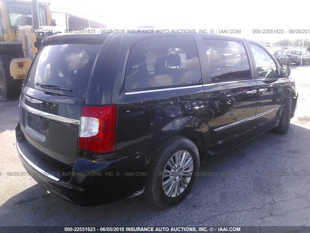 2C4RC1JG1FR738940 - 2015 CHRYSLER TOWN & COUNTRY LIMITED BLACK photo 4