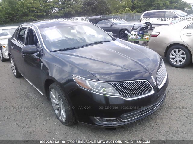 1LNHL9DK3DG601437 - 2013 LINCOLN MKS BLACK photo 1