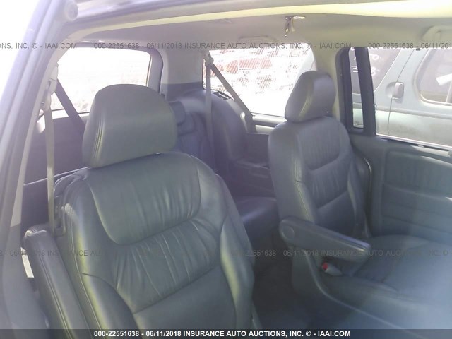 5FNRL38735B013318 - 2005 HONDA ODYSSEY EXL GRAY photo 8