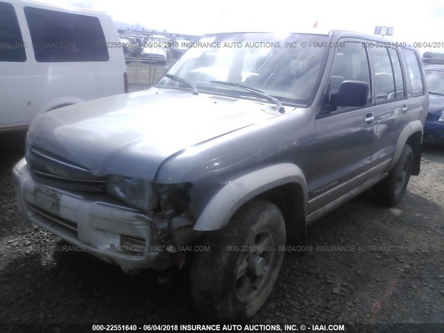 JACDJ58X9Y7J17896 - 2000 ISUZU TROOPER S/LS/LIMITED 灰色 照片 2