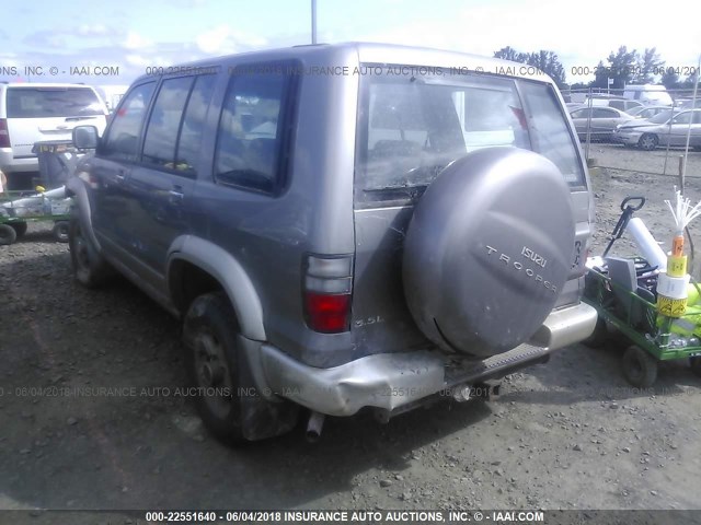 JACDJ58X9Y7J17896 - 2000 ISUZU TROOPER S/LS/LIMITED 灰色 照片 3