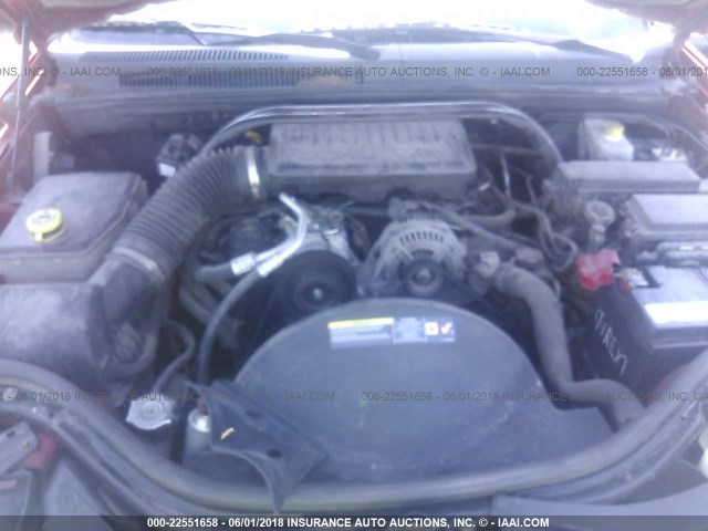 1J4GR48K76C234526 - 2006 JEEP GRAND CHEROKEE LAREDO/COLUMBIA/FREEDOM 红色 照片 10