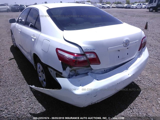 4T4BE46K78R040267 - 2008 TOYOTA CAMRY CE/LE/XLE/SE WHITE photo 6