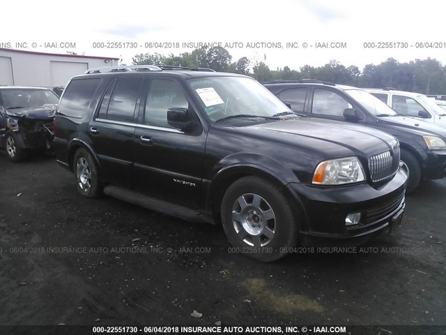 5LMFU28565LJ24492 - 2005 LINCOLN NAVIGATOR BLACK photo 1