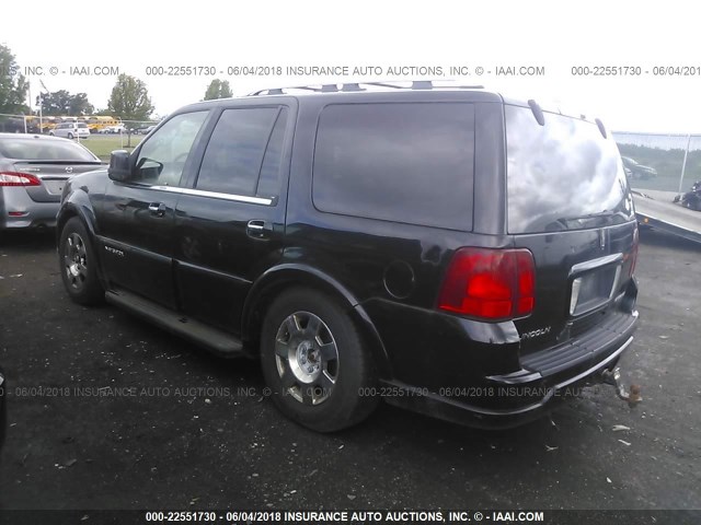 5LMFU28565LJ24492 - 2005 LINCOLN NAVIGATOR BLACK photo 3