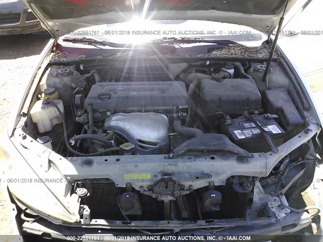 4T1BE32K43U195734 - 2003 TOYOTA CAMRY LE/XLE/SE ვერცხლისფერი ფოტო 10